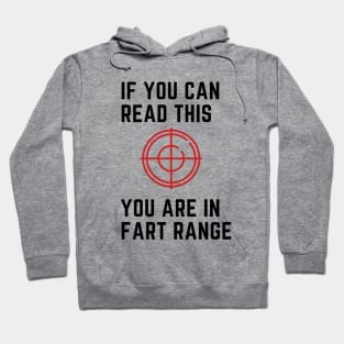If you can read this you are in fart range! Hoodie